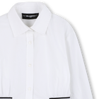 Lang&auml;rmeliges Hemd KARL LAGERFELD KIDS 
                    GIRL