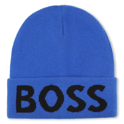Strickm&uuml;tze mit Revers BOSS BOY