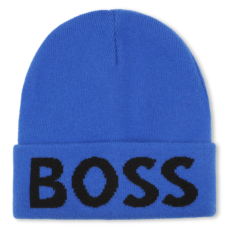 Strickm&uuml;tze mit Revers BOSS 
                        BOY