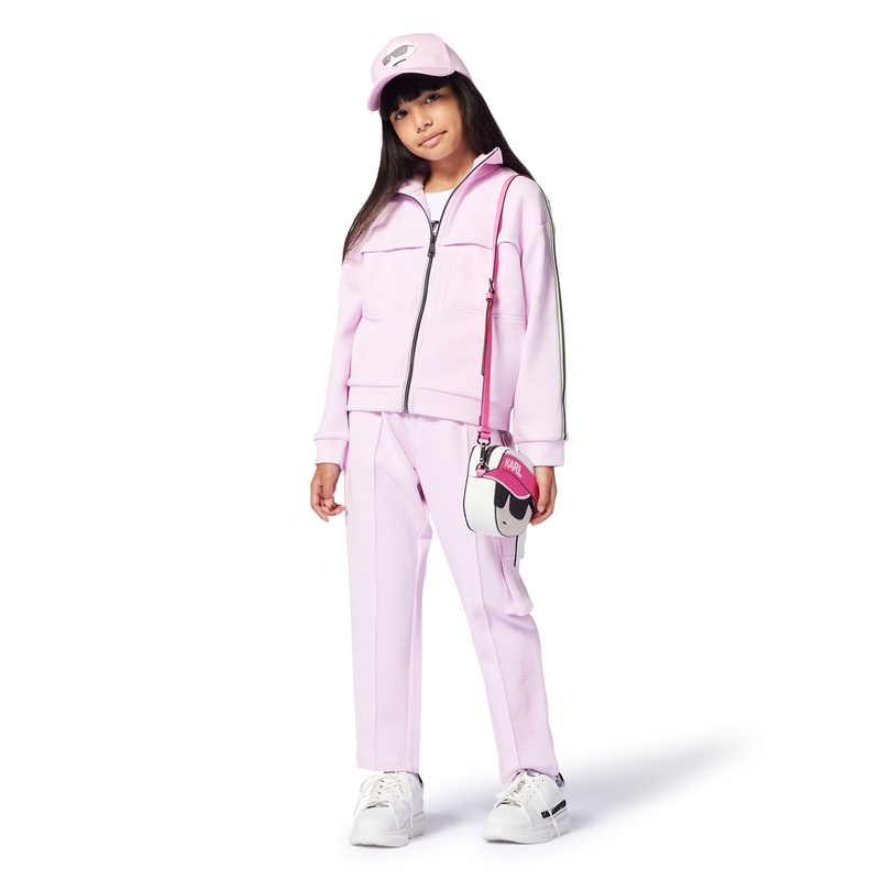 Verstellbares Baumwoll-Cap KARL LAGERFELD KIDS 
                        GIRL