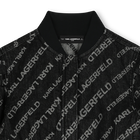 Jeansjacke mit Puff&auml;rmeln KARL LAGERFELD KIDS 
                    GIRL