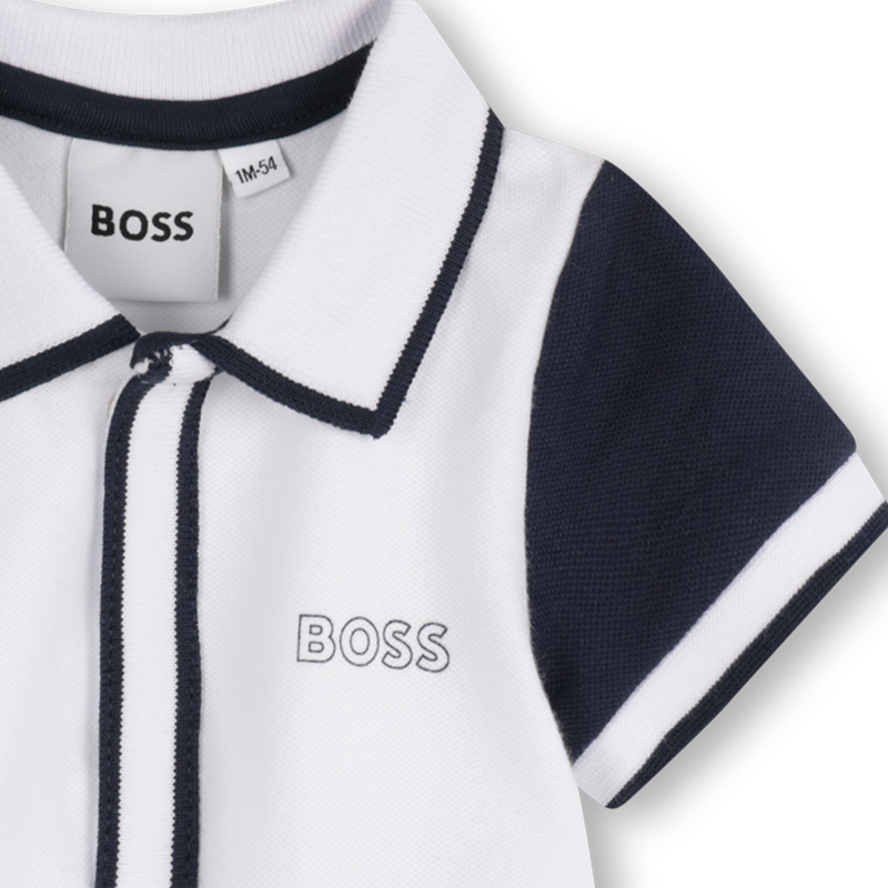 Overall mit Farbblock-Design BOSS 
                        BOY