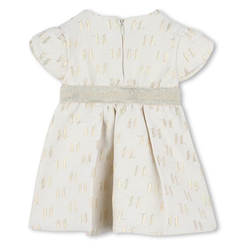 Festliches Jacquard-Kleid KARL LAGERFELD KIDS 
                        GIRL