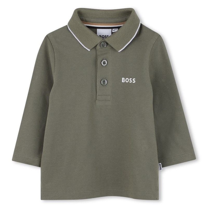 Lang&auml;rmeliges Poloshirt BOSS 
                        BOY