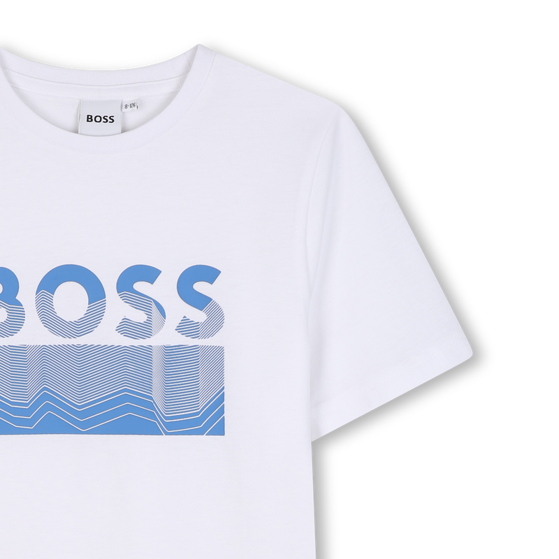 KURZ&Auml;RMELIGES T-SHIRT BOSS 
                        BOY