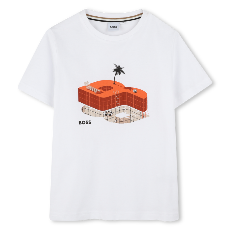Kurzarmshirt aus Baumwolle BOSS 
                        BOY