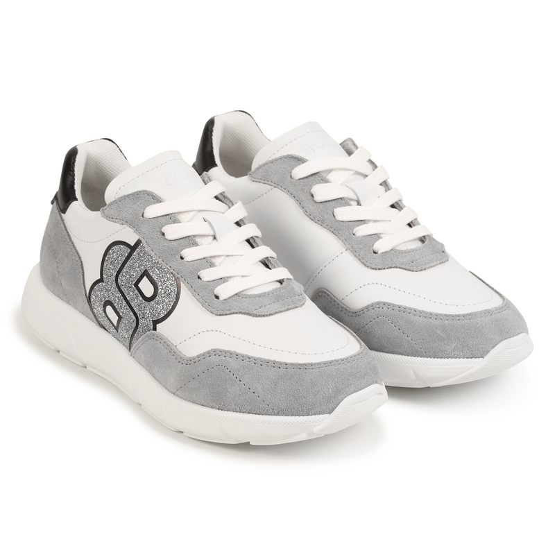 Leder-Sneakers zum Schn&uuml;ren BOSS 
                        GIRL