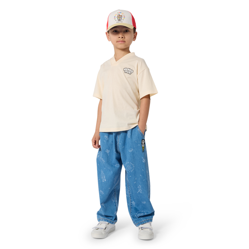 KURZ&Auml;RMELIGES T-SHIRT KENZO KIDS 
                        BOY