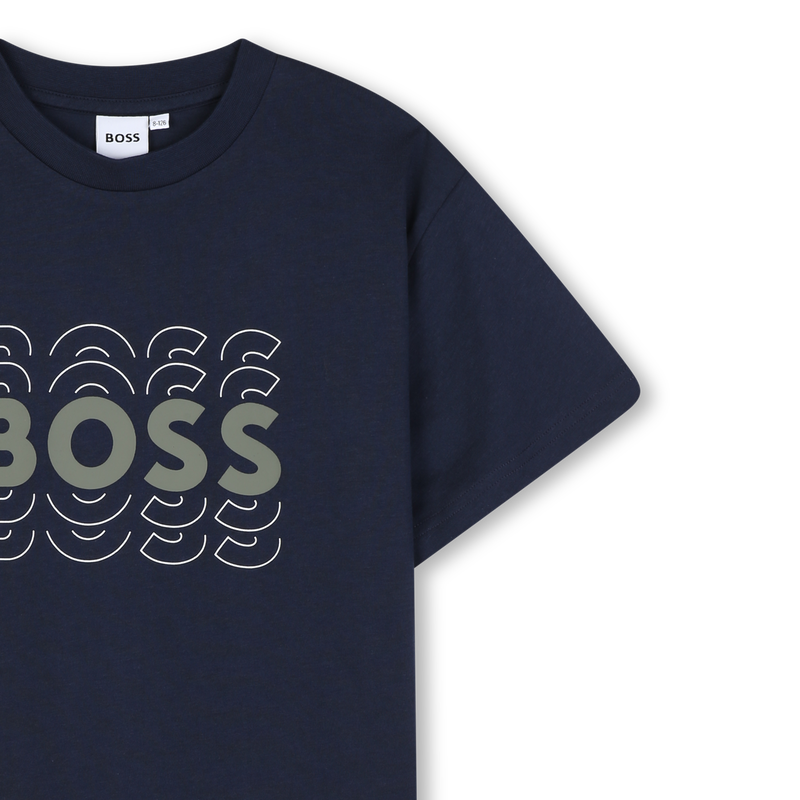 KURZ&Auml;RMELIGES T-SHIRT BOSS 
                        BOY