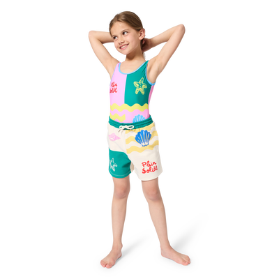 FLEECE-SHORTS KIDS AROUND GIRL