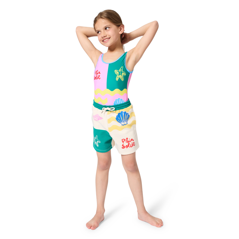 FLEECE-SHORTS KIDS AROUND 
                        GIRL