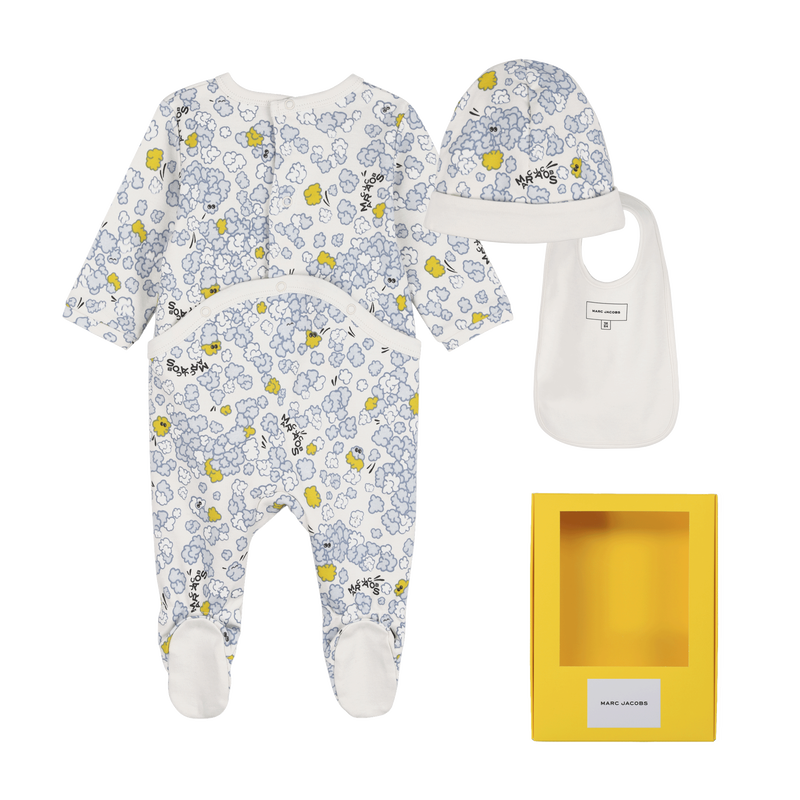 Pyjama-Set mit M&uuml;tze und L&auml;tzchen MARC JACOBS 
                        UNISEX