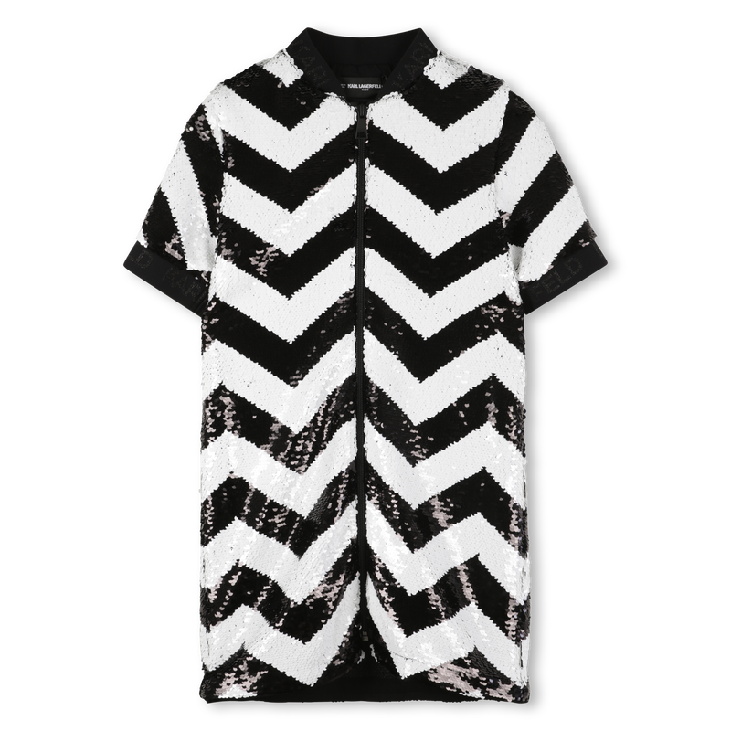 Kleid mit Reißverschluss KARL LAGERFELD KIDS 
                        GIRL