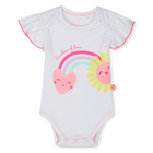 Kurz&auml;rmeliger Baumwoll-Body BILLIEBLUSH 
                    GIRL