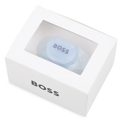 Schnuller aus Silikon mit Logo BOSS UNISEX