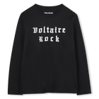 Lang&auml;rmeliges T-Shirt ZADIG VOLTAIRE 
                    BOY