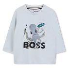 Langarm-T-Shirt BOSS 
                    BOY