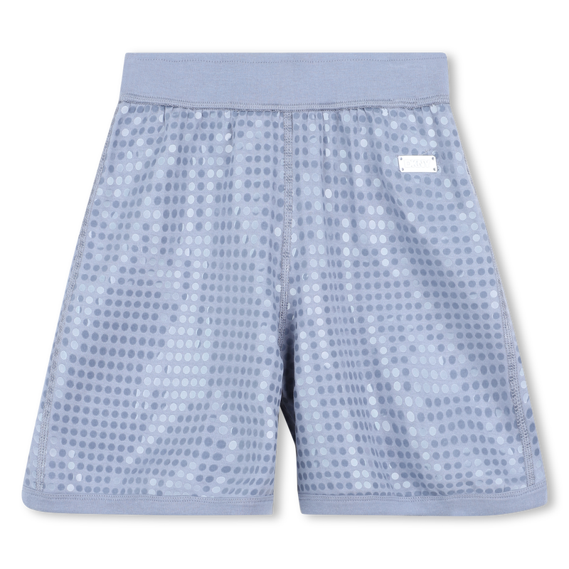 Baumwoll-Shorts mit Pailletten DKNY 
                        GIRL