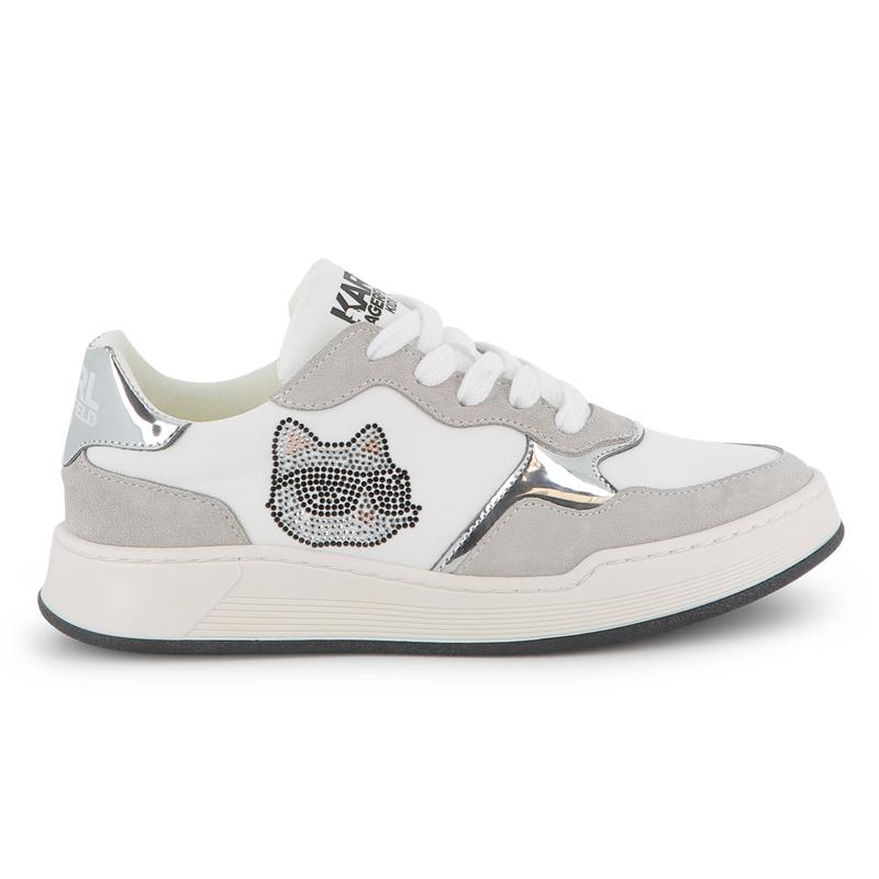 Low-Top-Sneakers mit Schn&uuml;rung KARL LAGERFELD KIDS 
                        GIRL