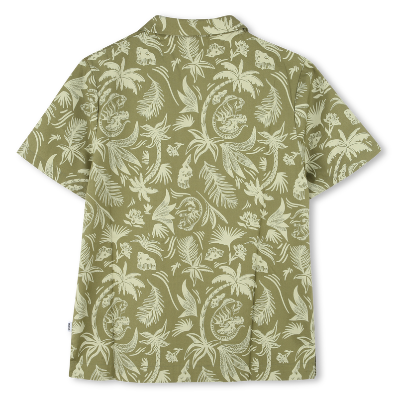 Hemd aus Baumwollpopeline BOSS 
                        BOY