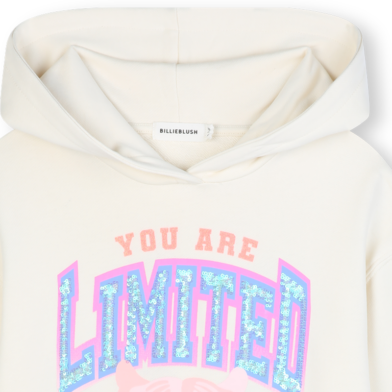 Kleid aus Fleece mit Kapuze BILLIEBLUSH 
                        GIRL