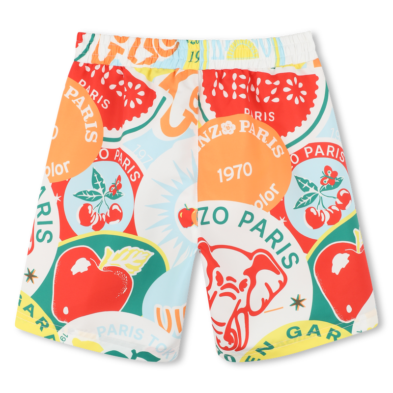 Bedruckte Badeshorts KENZO KIDS 
                        BOY