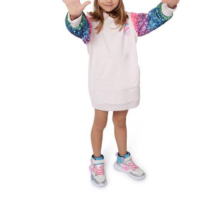 Sweatkleid mit Pailletten BILLIEBLUSH GIRL