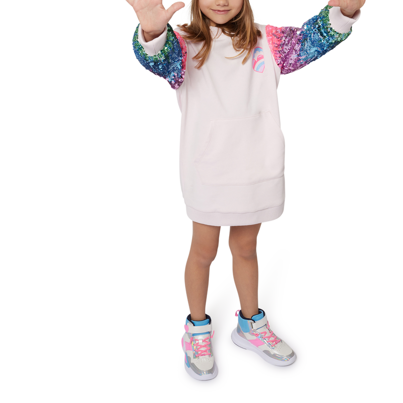 Sweatkleid mit Pailletten BILLIEBLUSH 
                        GIRL