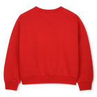 Sweatshirt aus ungeb&uuml;rstetem Fleece KENZO KIDS 
                    GIRL
