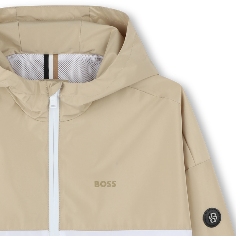 Zweifarbige Windjacke BOSS 
                        BOY