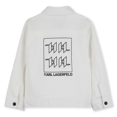 JEANSJACKE MIT REISSVERSCHLUSS KARL LAGERFELD KIDS BOY