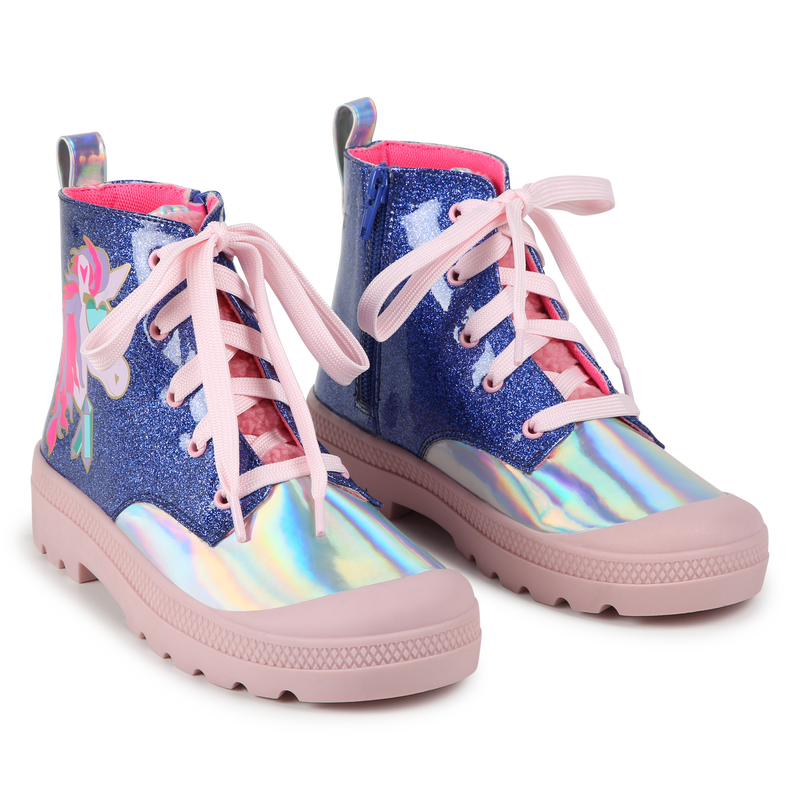 Schn&uuml;r-Stiefeletten mit Zipper BILLIEBLUSH 
                        GIRL