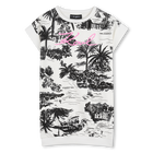 Kurz&auml;rmeliges kleid KARL LAGERFELD KIDS 
                    GIRL