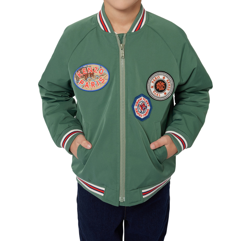 Zipper-Jacke mit Raglan&auml;rmeln KENZO KIDS 
                        UNISEX