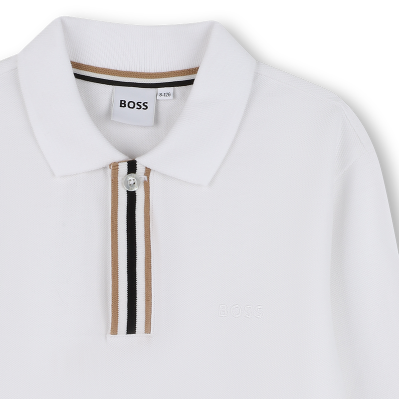 Langärmeliges Poloshirt BOSS 
                        BOY