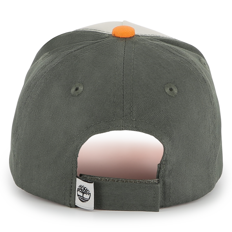 Dreifarbige Kappe mit Klett TIMBERLAND 
                        BOY