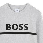 Lang&auml;rmeliges t-shirt BOSS 
                    BOY