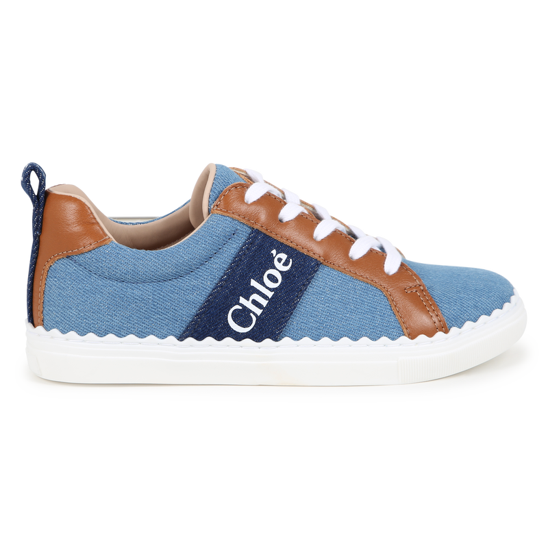 Schnürsneaker aus Jeansstoff CHLOE 
                        GIRL