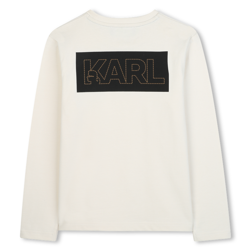 Langarm-T-Shirt KARL LAGERFELD KIDS 
                        BOY