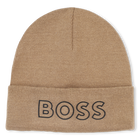 Strickm&uuml;tze mit Logo BOSS 
                    BOY