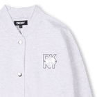 Baumwollmolton-Strickjacke DKNY 
                    GIRL
