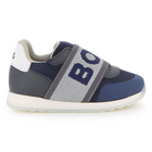 Sneaker mit Markengummi, MARINE, hi-res