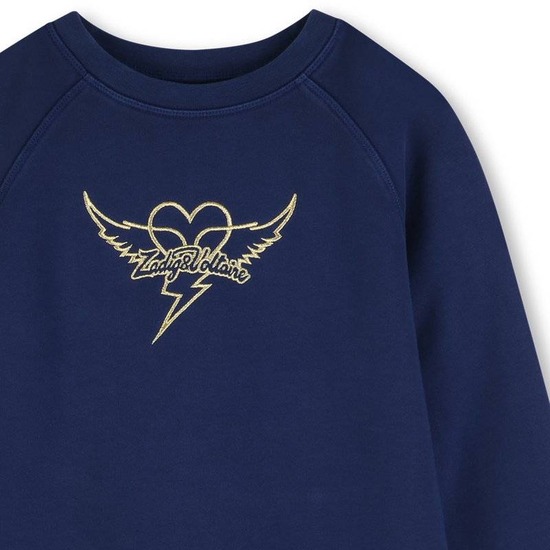 SWEATSHIRT MIT RUNDHALSAUSSCHNITT ZADIG & VOLTAIRE 
                        GIRL