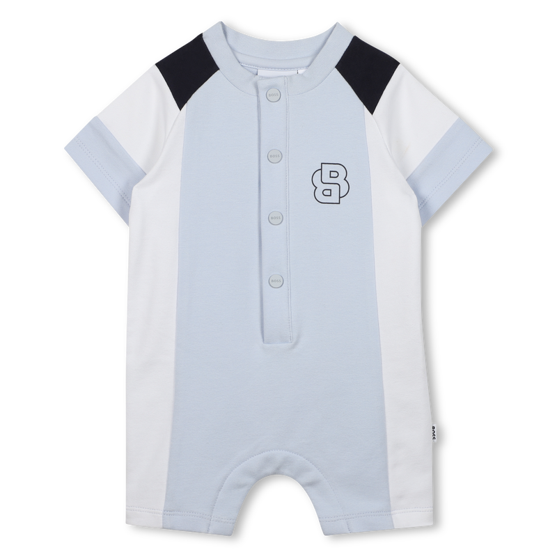 Kurzer, dreifarbiger Overall BOSS 
                        BOY