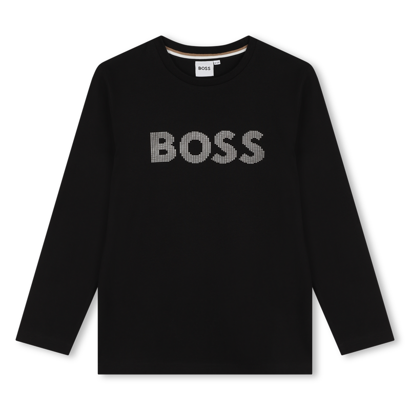 Langarm-T-Shirt BOSS 
                        BOY