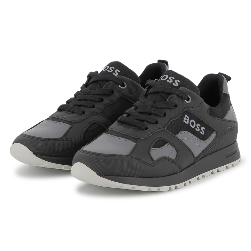 Sneakers aus Kunst- und Canvas-Stil BOSS 
                        BOY