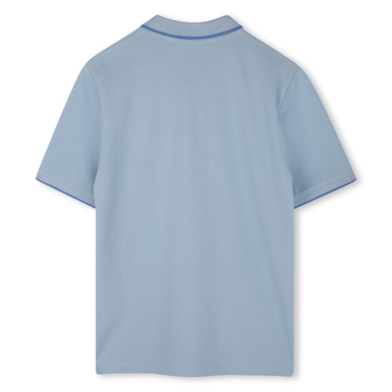 Gerades Baumwoll-Poloshirt BOSS 
                        BOY
