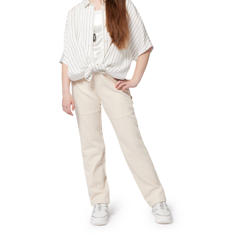 Langes, gestreiftes Hemd DKNY 
                        GIRL