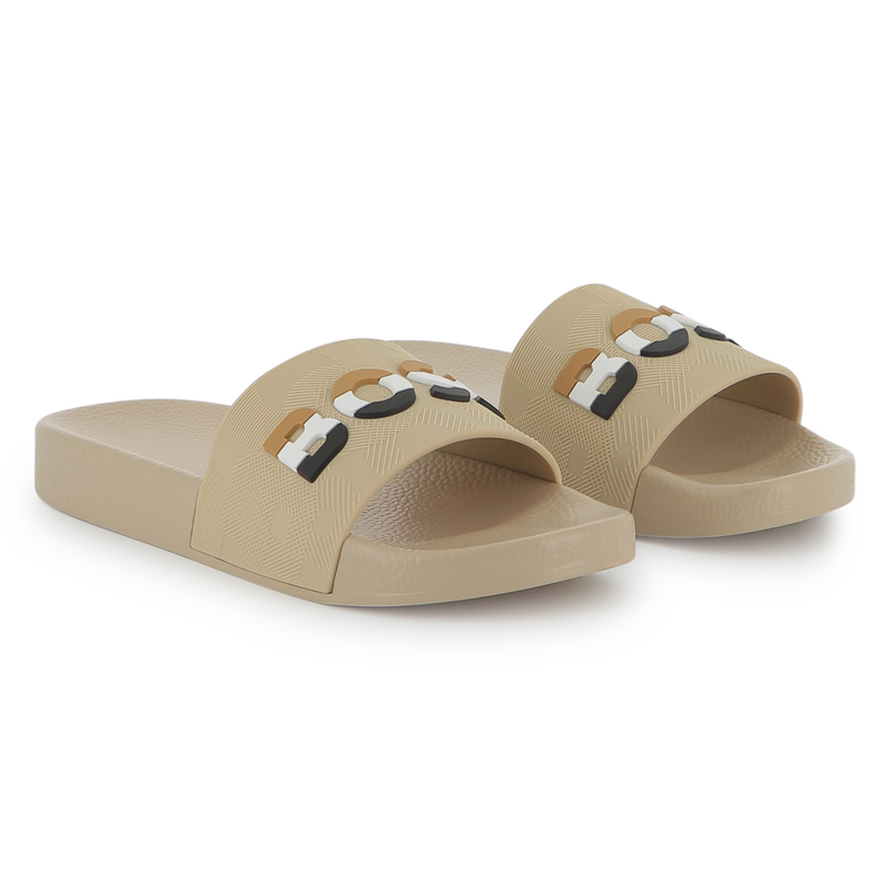 Pantoletten mit breitem Riemen BOSS 
                        BOY