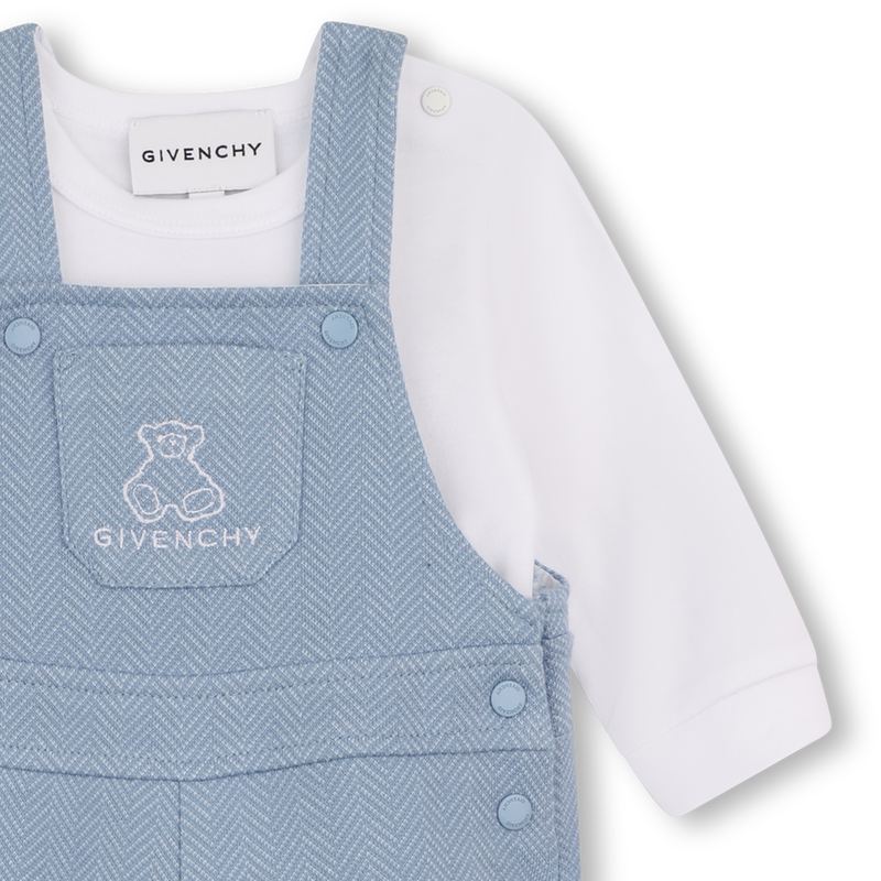 Overall- und T-Shirt-Set GIVENCHY 
                        BOY